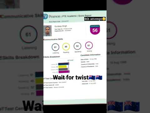 online student from Newzealand🇳🇿.Got his desired score within 20 days after 4th attempt #pte
