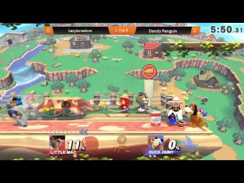 TFC 2015 : Top 8 - Smash 4 - Lazyboredom vs Dandy Penguin L
