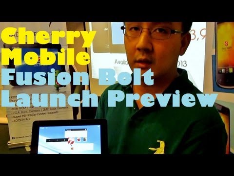 Cherry Mobile Fusion Bolt Launch Preview - Quad-Core 7