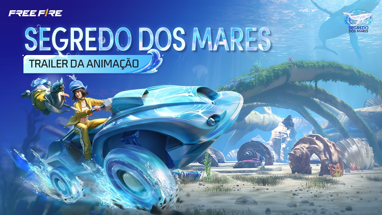 SEGREDO DOS MARES - TRAILER DA ANIMAÇÃO | FREE FIRE BRASIL