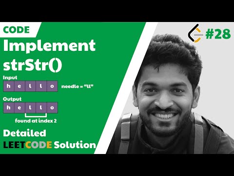 18. Implement strStr() Code (LeetCode #28)