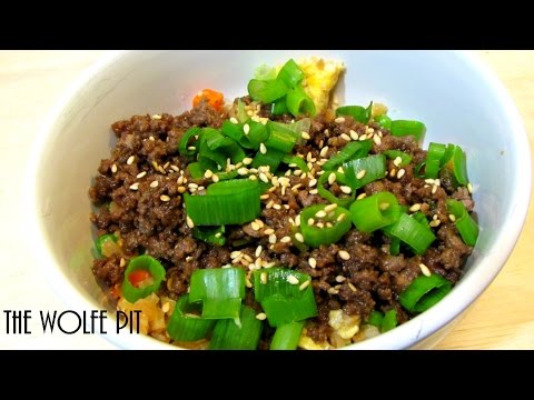 Korean Beef and Fried Rice Bowl - How to Make Korean Beef and Rice Bowls