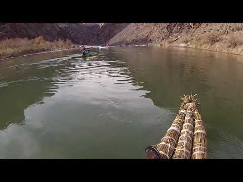 GRCA2020 Hermit Rapid on a Tule Reed Raft