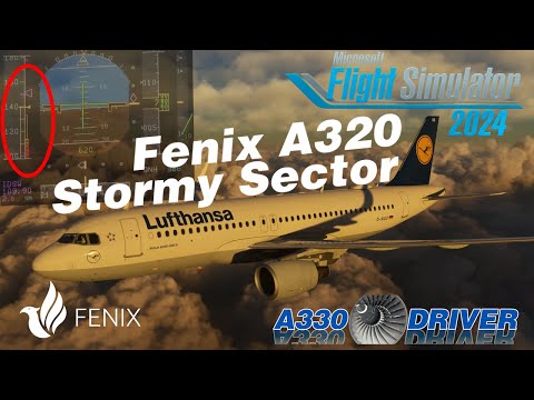 Battling Storm Benjamin – Fenix A320 from Frankfurt to Düsseldorf | Real Airbus Pilot