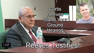 Curtis Reeves Stand Your Ground Hearing (Reeves Testifies!) Day 7 Part 3 02/28/17