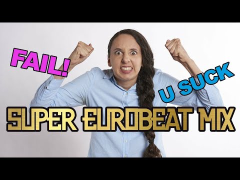 👹SUPER EUROBEAT MIX 2020👹 for being BAD AT EVERYTHING you try [1 hour live DJ Set]