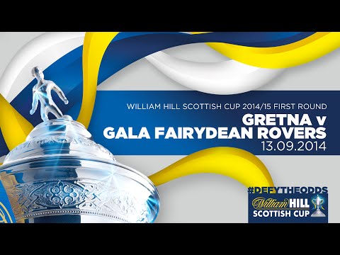 Gretna 2008 2-1 Gala Fairydean // William Hill Scottish Cup First Round 2014-15