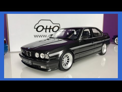 1:18 Hartge H5 V12 (BMW E34, 5 series) - Ottomobile [Unboxing]