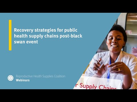 Recovery strategies for public health supply chains post-black swan event