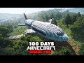 I Spent 100 Days In A Plane Crash In Hardcore Minecraft Here S What Happened