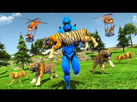Police Robot Animal Rescue Mission Android Gameplay