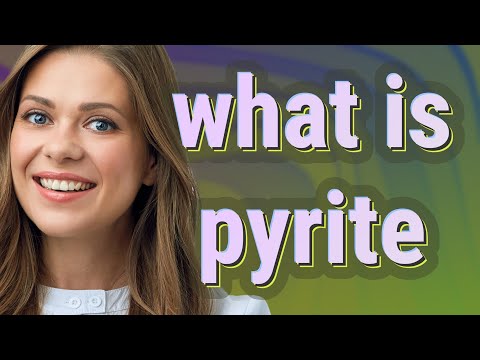 Pyrite | meaning of Pyrite