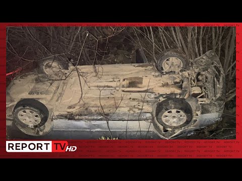 Aksident në Pukë/ ‘Audi’ humb kontrollin, përfundon i përmbysur 10 m poshtë rrugës