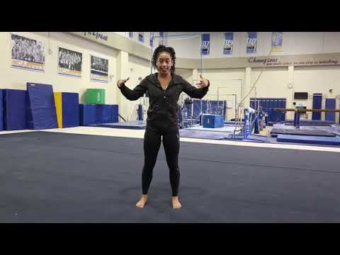 The UCLA gymnast who became a viral sensation by just being