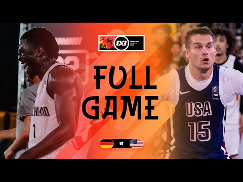 Germany 🇩🇪 v USA 🇺🇸 | Men | Full Quarter-Finals game | FIBA 3x3 World Cup 2025 | 3x3 Basketball