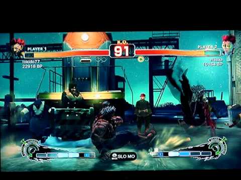 SSF4: Tokido (Akuma) vs Uryo (Viper) -   Japanese XBL ranked