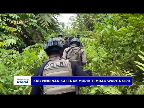 SATGAS OPS DAMAI CARTENS LAKUKAN PATROLI DAN EVAKUASI KORBAN SERANGAN KKB DI PUNCAK, PAPUA