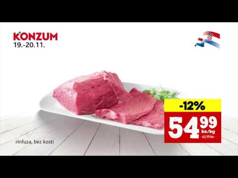 Konzum Vikend Akcija, 19.11. - 20.11.
