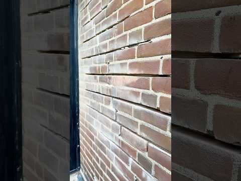Rissbehandlung mit Spiralanker🚧 #fassade #klinker #bau #baustelle #handwerk #howto #diy #zement