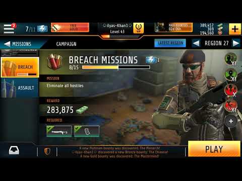 Kill Shot Bravo Region 27=9 Breach Mission Complete