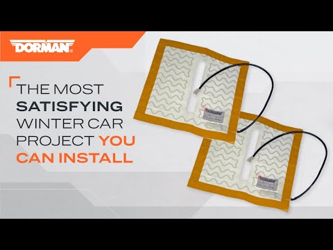 Add heated seats or replace the original equipment with Dorman’s universal seat heater kit