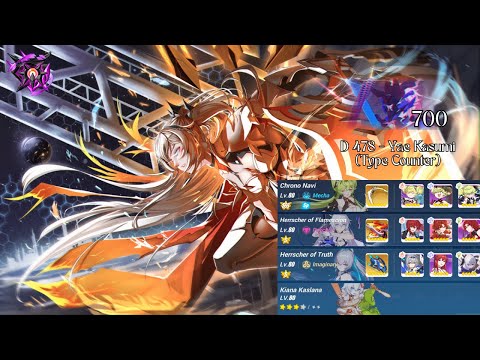 [HI3] EX Abyss | Nirvana D478 | Yae Kasumi (Type Counter) | 700 | CN HoF (S2) HoTr (S0) | *3 Kiana