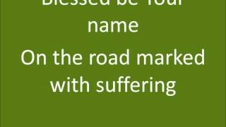 Blessed be Your Name Newsboys with Lyrics Kids