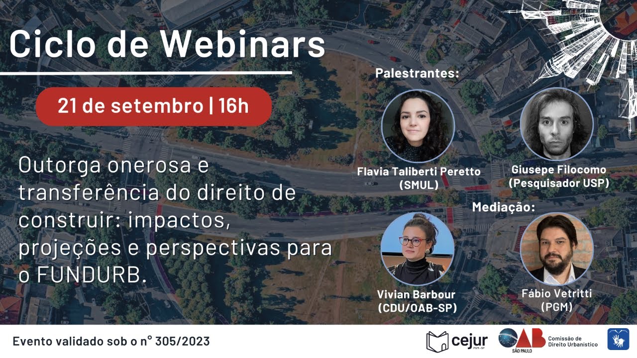 Outorga onerosa e transferência do direito de construir