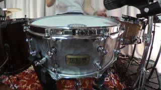 Video thumbnail for Tama S.L.P. - Vintage Hammered Steel by JazzDrummerWorld
