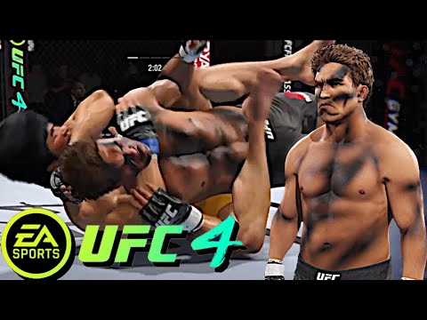 BRUCE LEE vs JOHN MATRIX (Commando|A.Schwarzenegger)EA sports UFC4