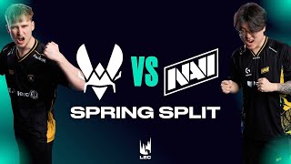 VITALITY vs NAVI, IL N’Y A AUCUNE PITIÉ ! (LEC Spring Split 2026)