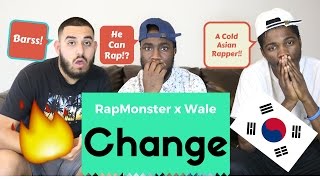 Rap Monster x Wale- Change Official Reaction