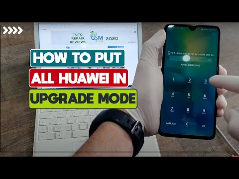 How to put All huawei In Upgrade Mode with bouton P30 P30 PRO MATE 20 PRO ..How To fix Dawnload mode