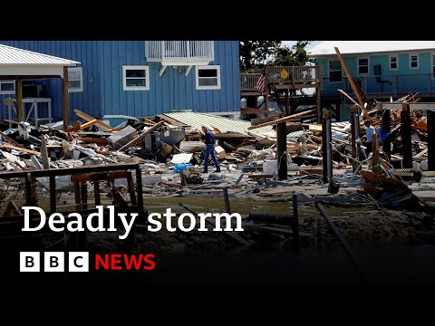 Watch the video |Hurricane Helene kills at least 116 people across US |  BBC News