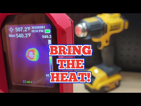 Does This DeWALT 20V Heat Gun Really Bring The Heat?