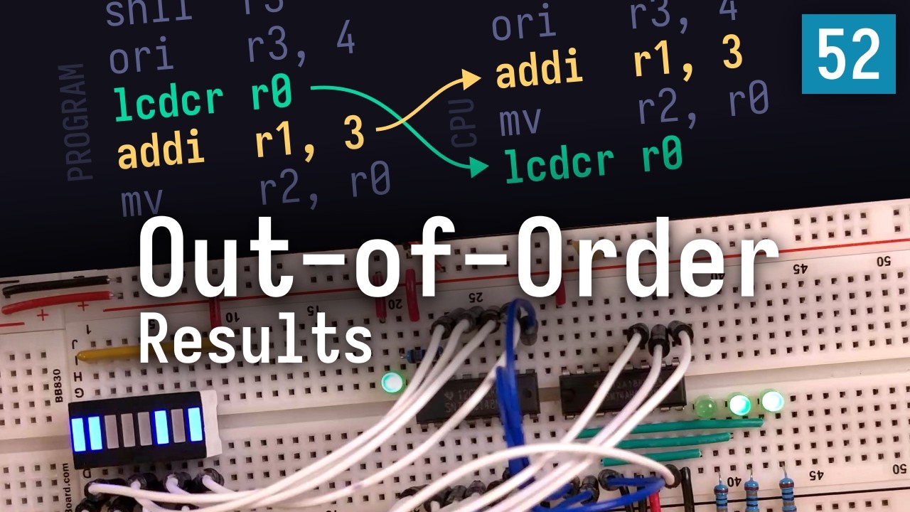 My CPU Violates Program Order – Superscalar 8-Bit CPU #52