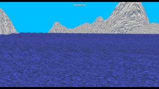 preview picture of video 'My First Animation - OpenGL Water Animation'