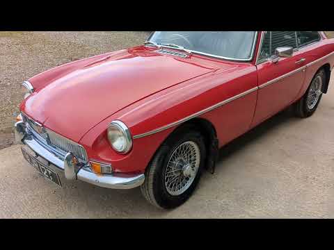1979 MG MGB GT chrome bumper conversion for sale at Beech Hill Garage