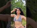 Arushi Handa Black White Shaded Bikini Look Shorts Viralshorts Arushihanda Arushihandasong