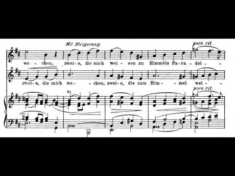 Abendsegen (Hänsel und Gretel - E. Humperdinck) Score Animation