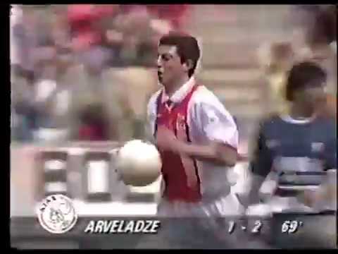 Shota Arveladze (Ajax) - 10/05/1998 - Ajax 1x2 Utrecht - 1 gol
