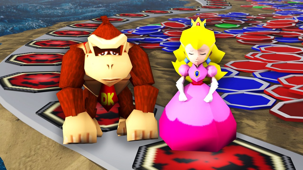 Yes, this is a real Mario Party board