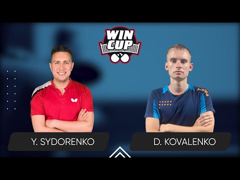 11:15 Yaroslav Sydorenko - Dmytro Kovalenko West 2 WIN CUP 27.08.2024 | Table Tennis WINCUP