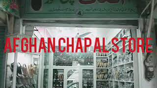 Afghan chapal store