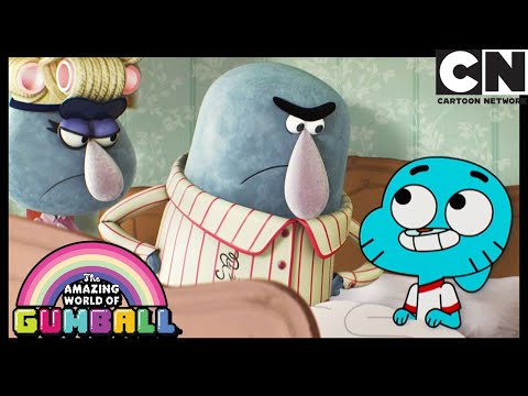【看卡通學英文】《阿甘妙世界》我不能再遲到了！ (What Did Darwin Drink?! | The Anybody | Gumball | Cartoon Network)