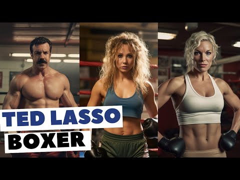 TED LASSO series but BOXER 🥊🥊 #tedlasso  #boxing  #celebrity #midjourney #series