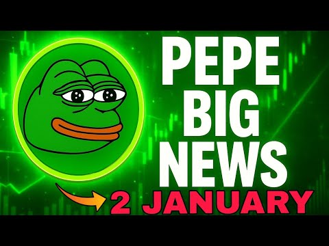 🐸 Pepe Coin (2 January) Big News 😍  Pepe Crypto  Coin News Today - Pepe Coin  #pepe #pepecoin
