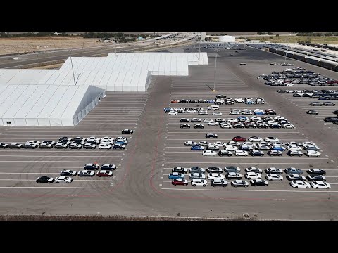 Tesla Gigafactory Texas | 10-12-24 (+ Oct.11) | tons of #Cybertrucks + new #ModelY styles? @railyard