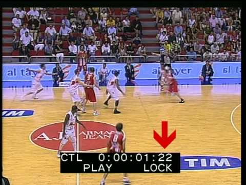 Armani jeans Milano - Banca Tercas Te: gara 4 playoff di basket. INFRAZIONE DI 5 SECONDI ?