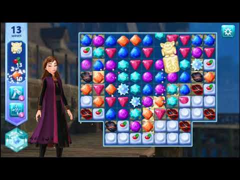 Disney Frozen Adventures Level 235 - NO BOOSTERS ❄️👸⛄ | SKILLGAMING ✔️